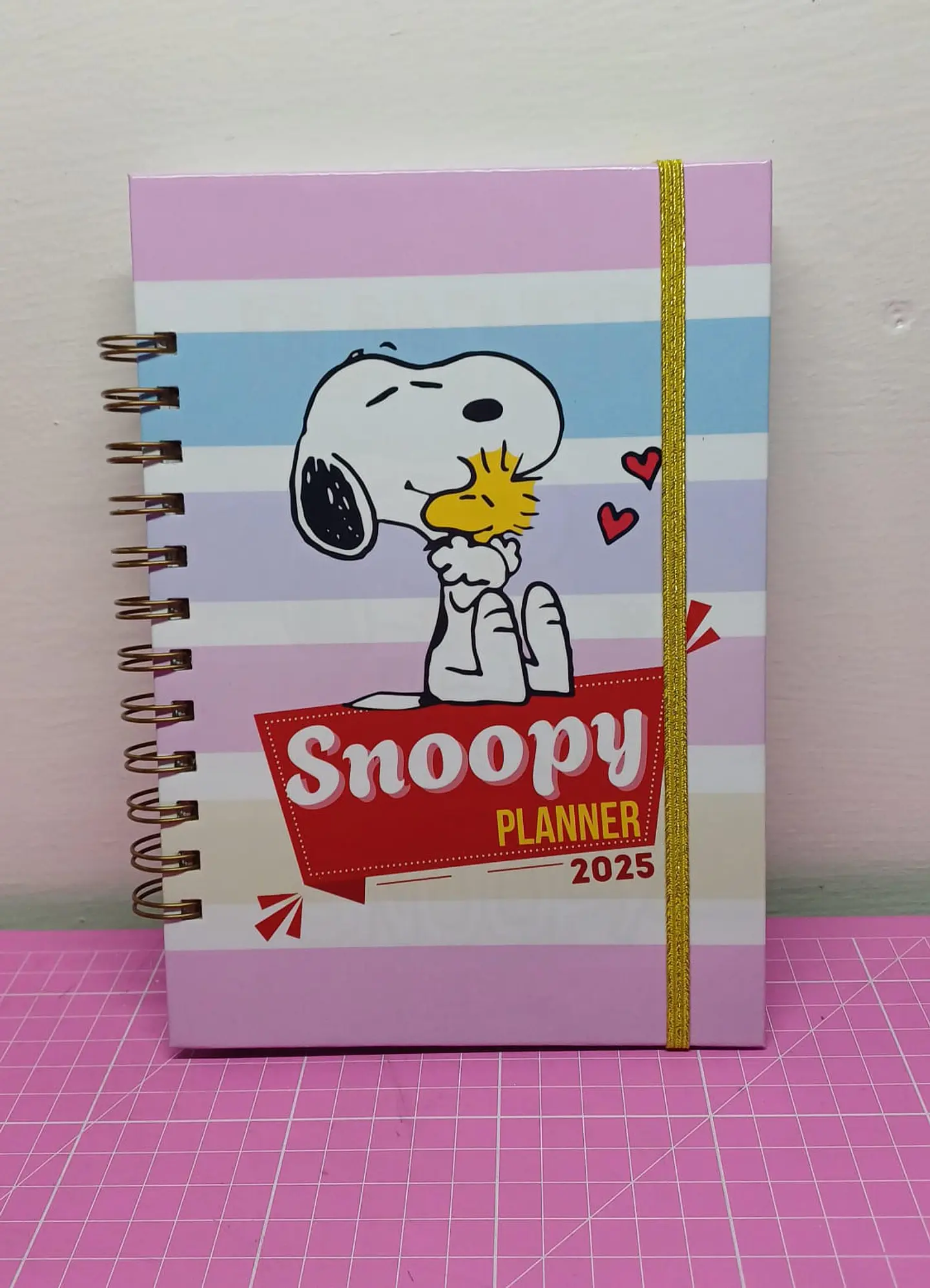 Snoopy Planner rosa a5 110 hojas 1