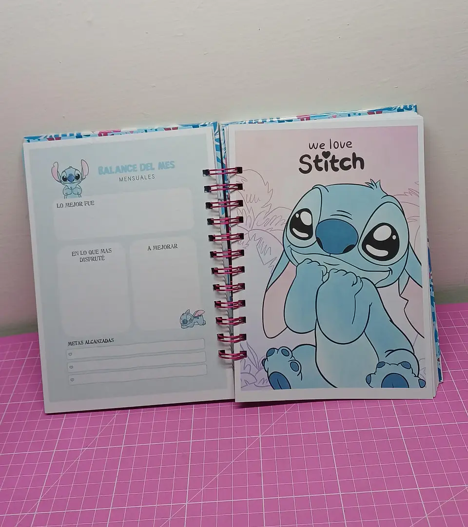 Stitch Planner sin Fecha a5 110 hojas 5