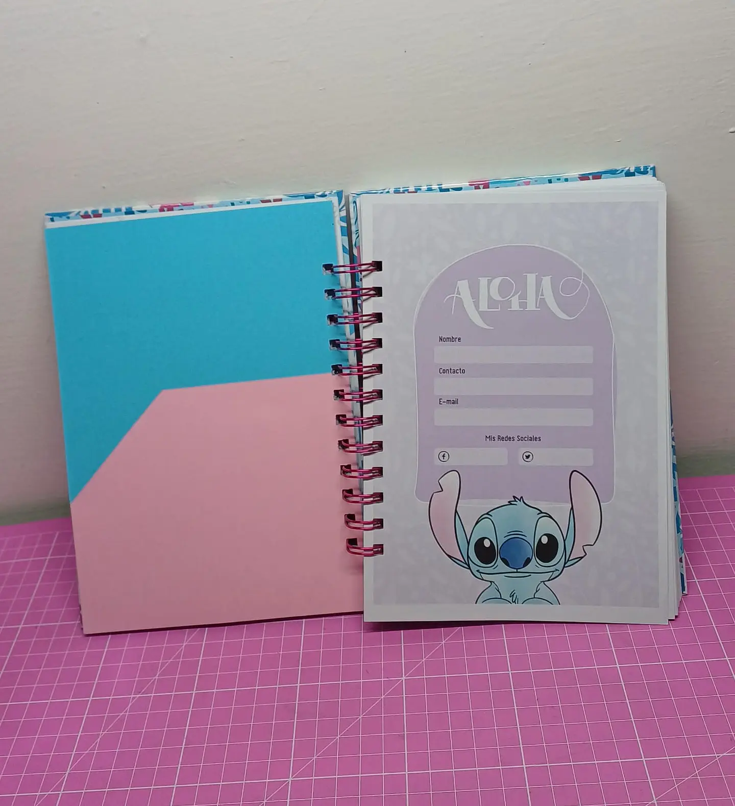 Stitch Planner sin Fecha a5 110 hojas 7