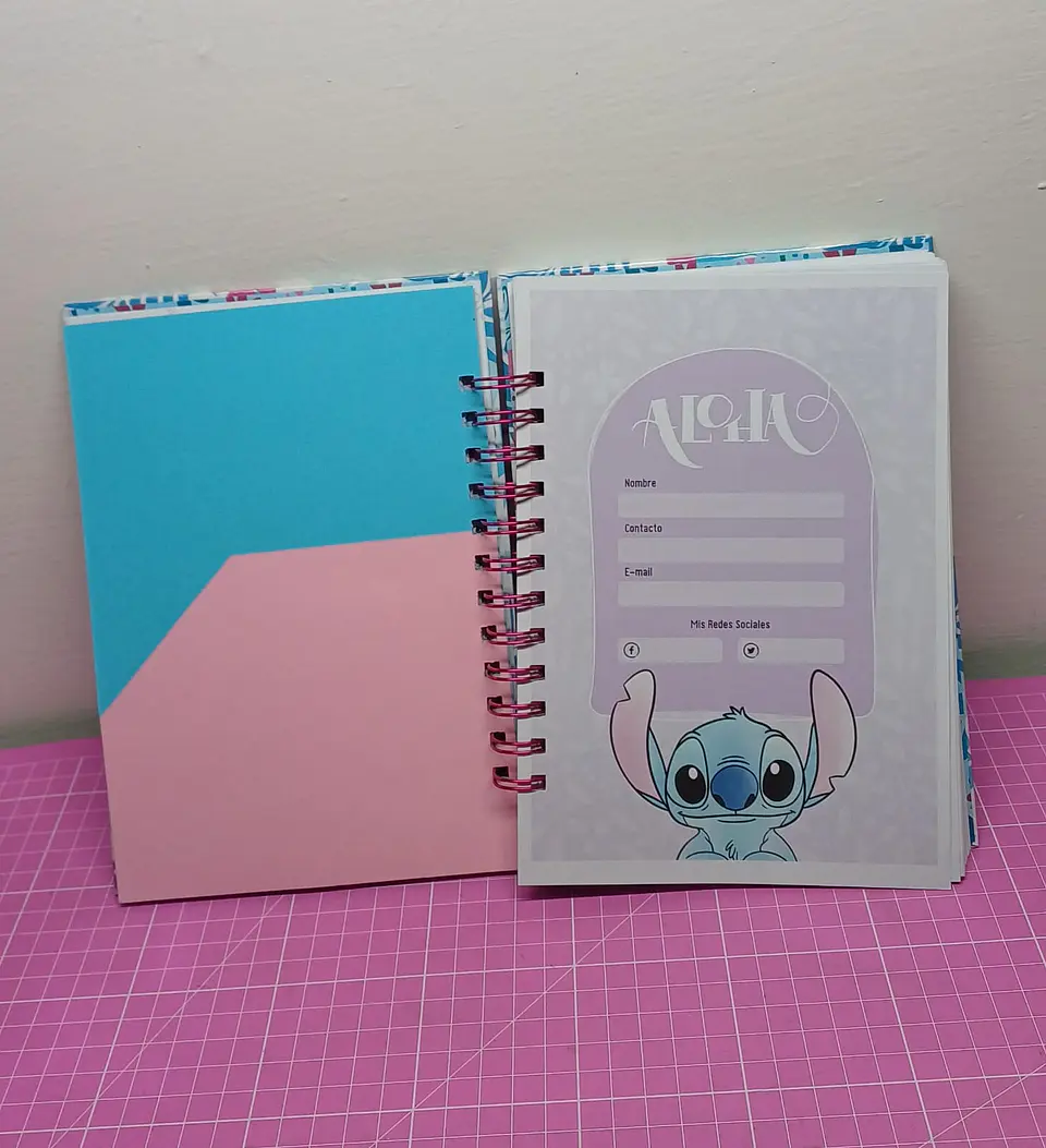 Stitch Planner sin Fecha a5 110 hojas 7