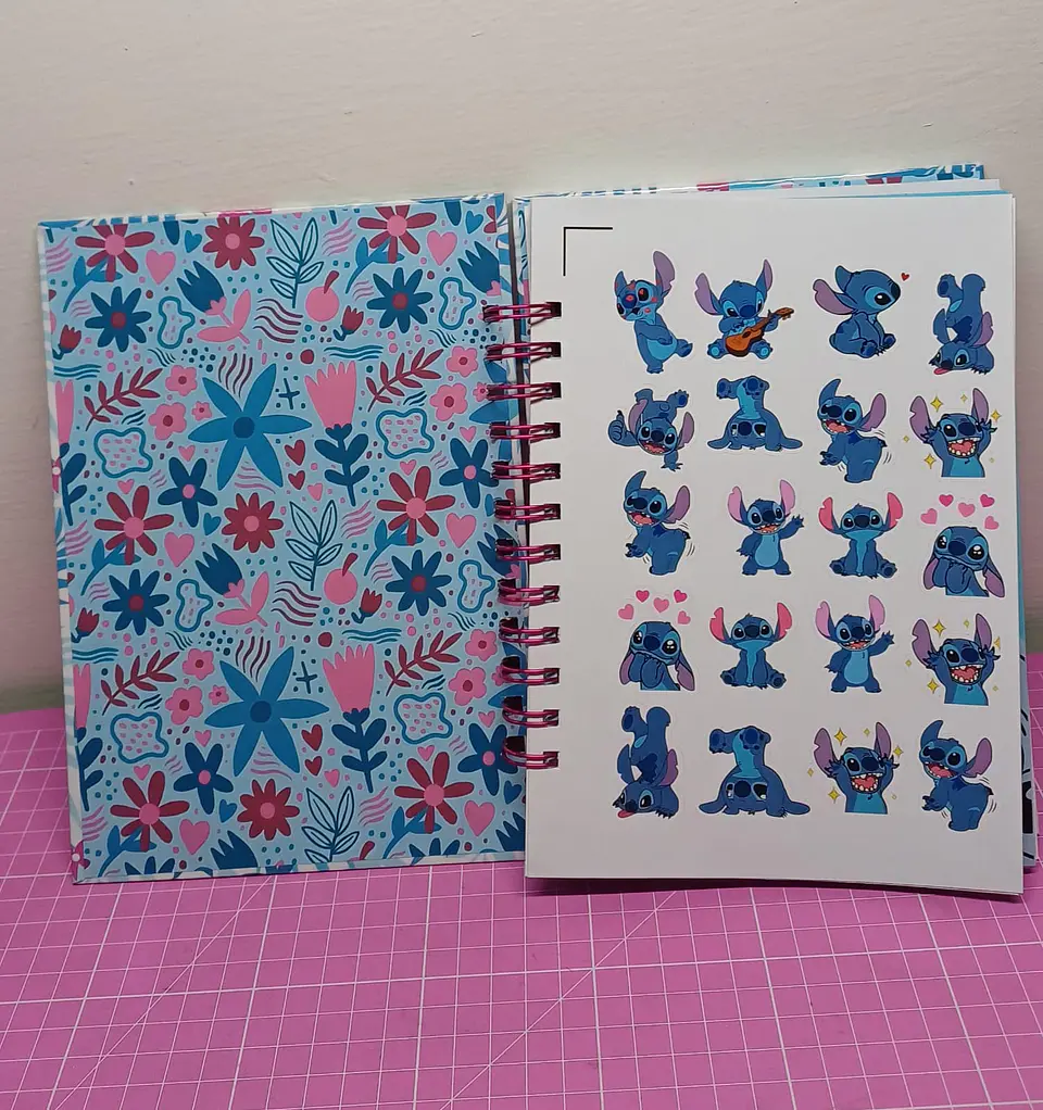 Stitch Planner sin Fecha a5 110 hojas 9