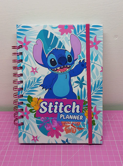 Stitch Planner sin Fecha a5 110 hojas
