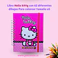 Hello Kitty Libro para colorear de 62 hojas de dibujos tamaño a5 - Miniatura 1