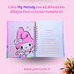 My Melody Libro para colorear de 62 hojas de dibujos tamaño a5 - Miniatura 2