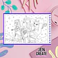 Libro para colorear Guerreras del Kpop 56 hojas - Miniatura 4