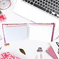 Mini cuaderno de pedidos Floral A6 100 hojas - Miniatura 3