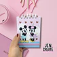 Mini Croquera Minnie y Mickey Retro love  A6 100 hojas - Miniatura 1