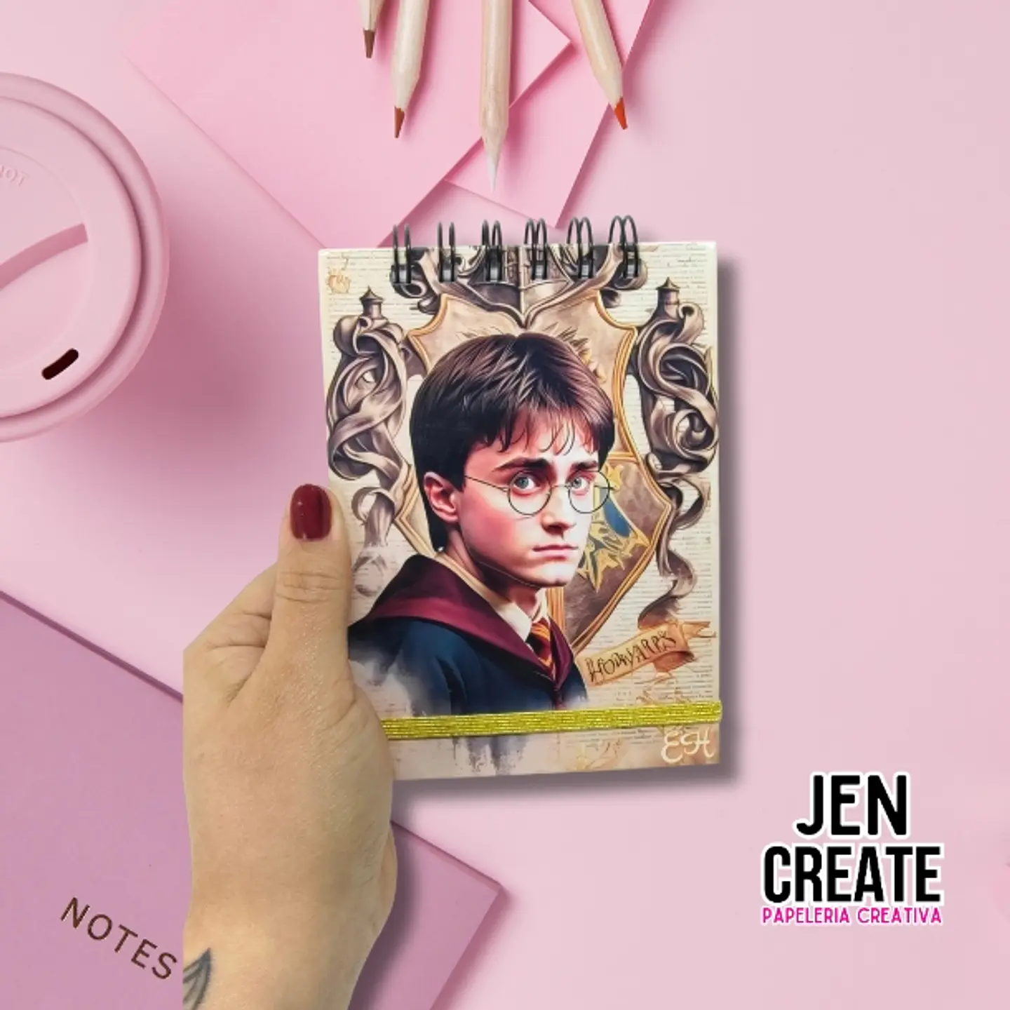 Mini Croquera Harry Potter fase A6 100 hojas 1