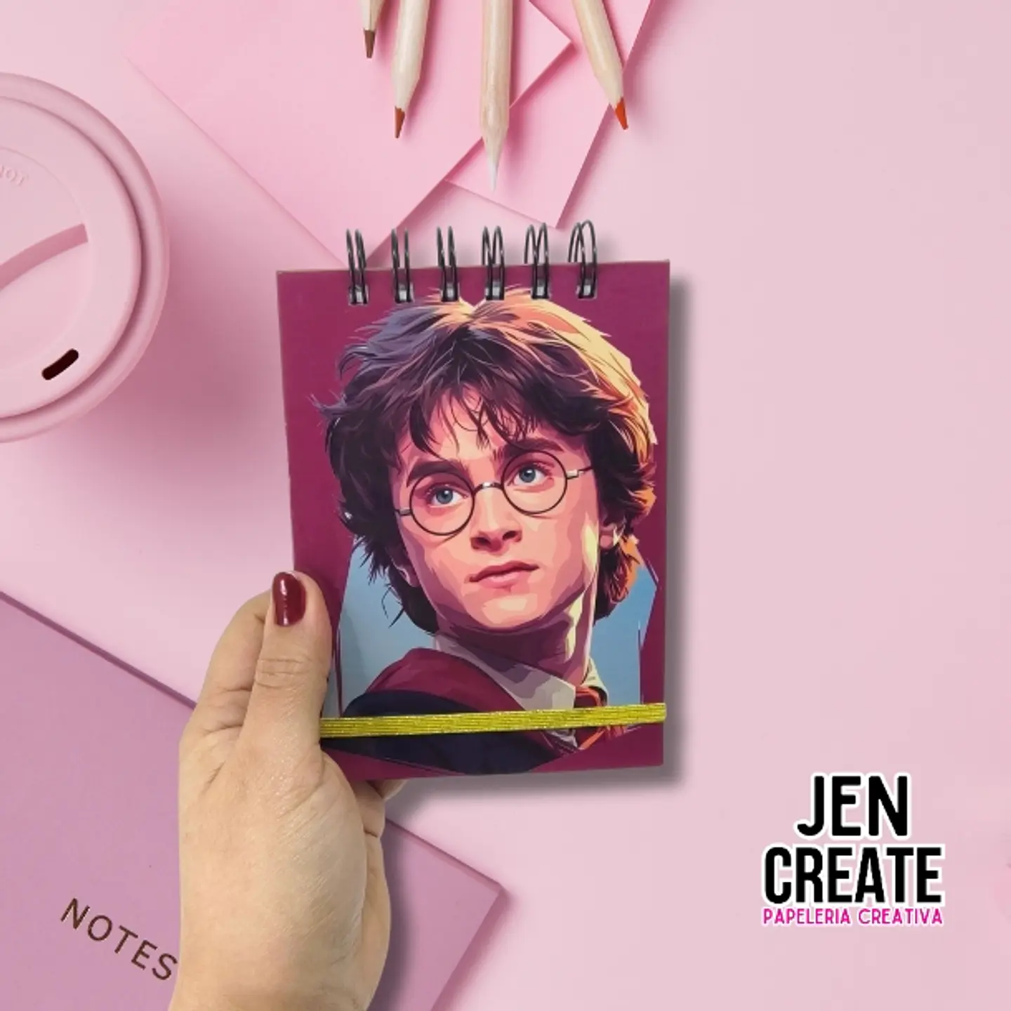 Mini Croquera Harry Potter fase2 A6 100 hojas 1