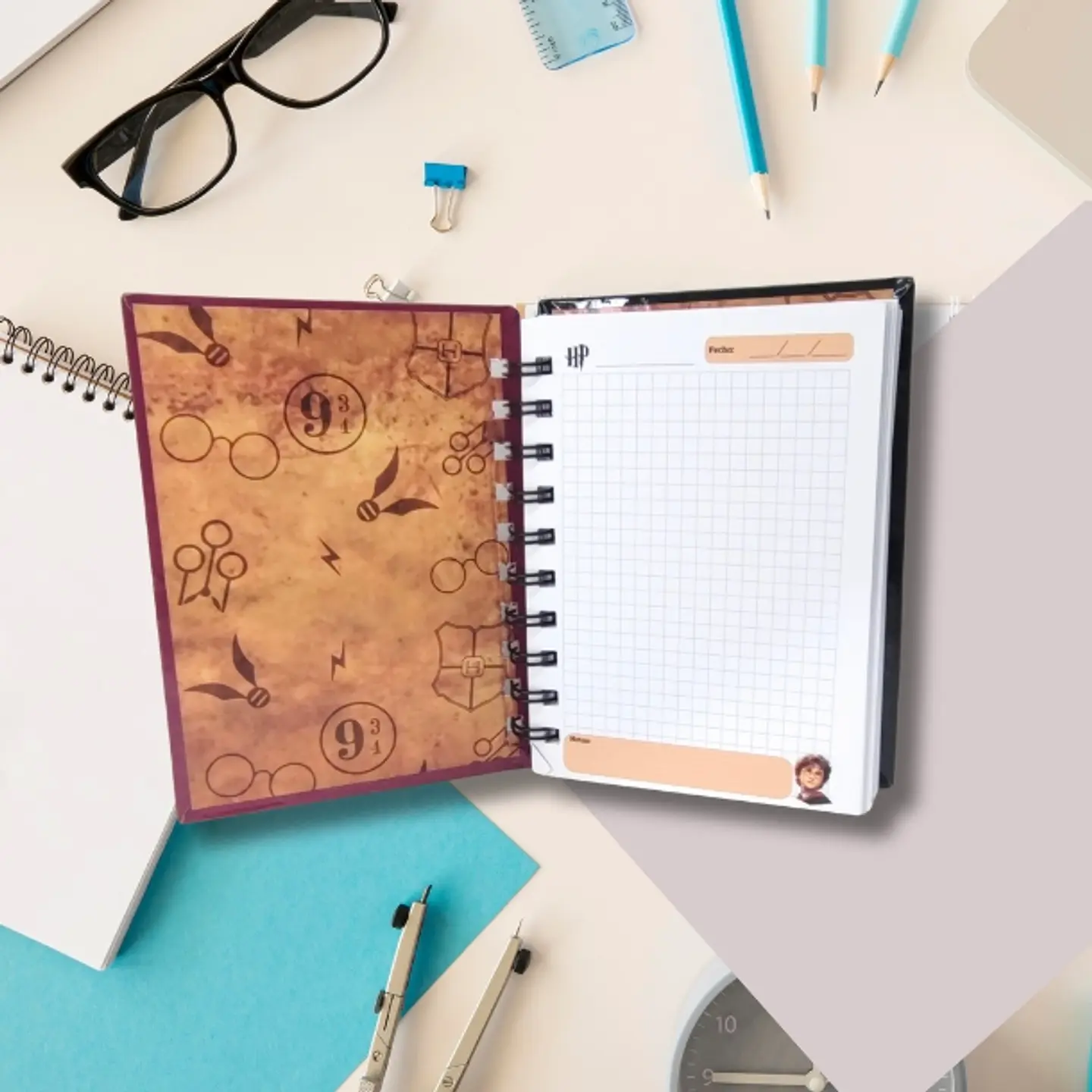 Mini cuaderno Harry Potter 100 face hojas 2