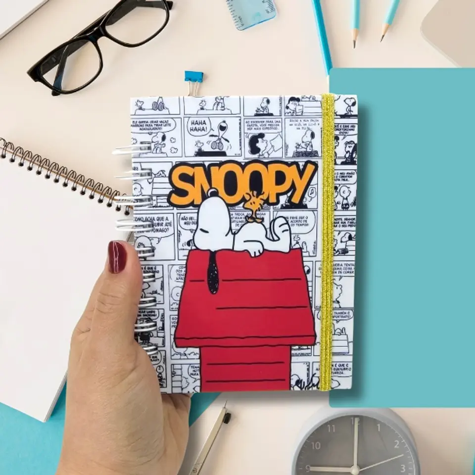 Mini Croquera Snoopy dyar A6 100 hojas 1