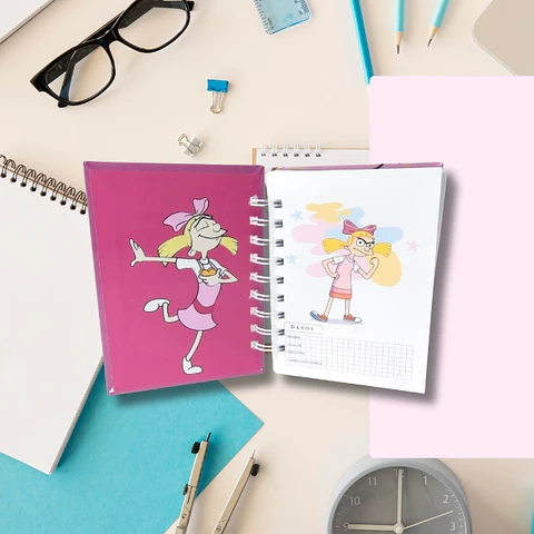 Mini Cuaderno Helga Pataki A6 100 hojas