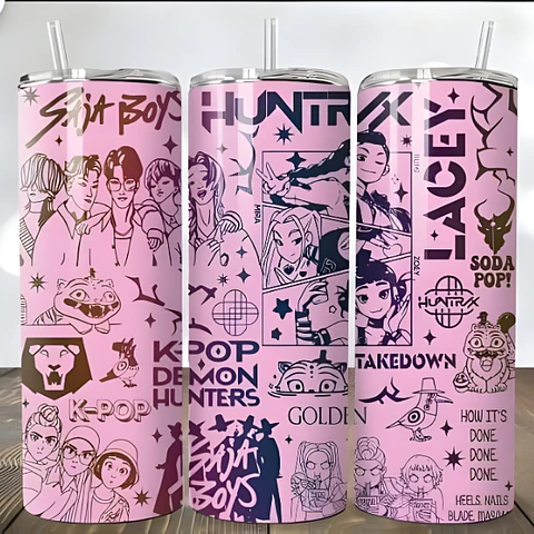 Huntrix Vaso Tumbler térmico #2