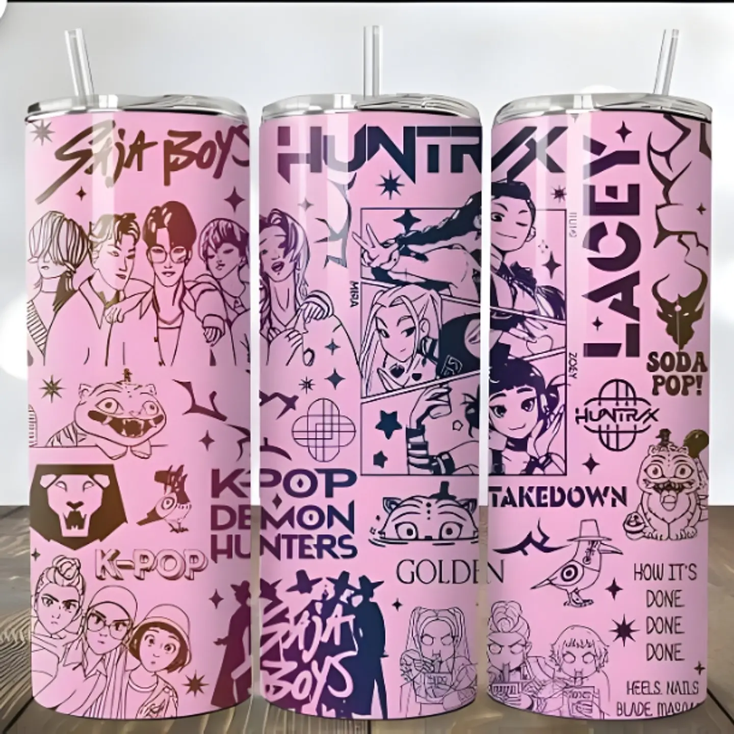 Huntrix Vaso Tumbler térmico #2 1