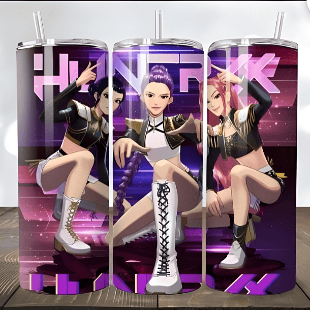 Huntrix Vaso Tumbler térmico #4