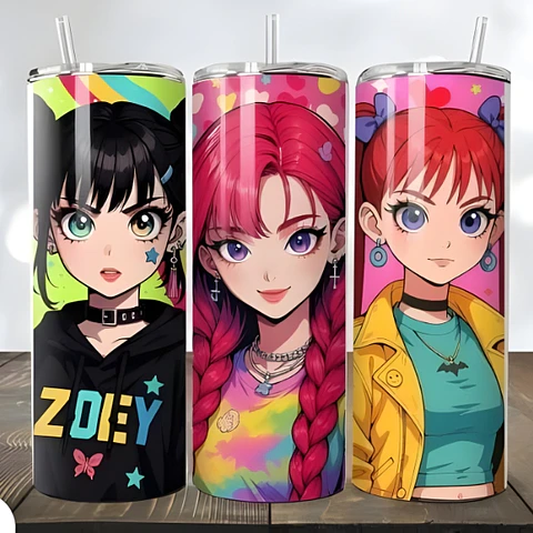 Huntrix Vaso Tumbler térmico #5