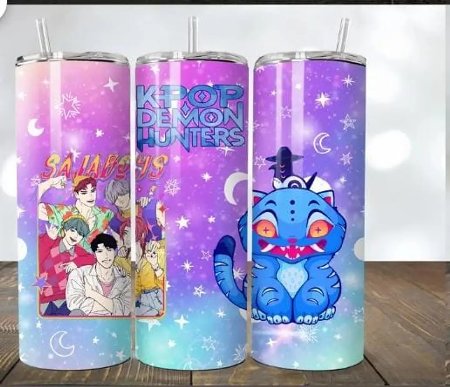Saja Boys Vaso Tumbler térmico #1 Demon Huntrix 1