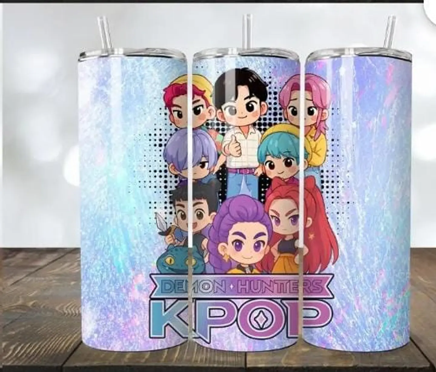 Saja Boys Vaso Tumbler térmico #4 Demon Huntrix 1