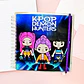 Huntrix Guerrreras K-Pop y Saja Boys Libro Interactivo de 10 paginas piezas con velcro - Miniatura 1