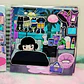 Huntrix Guerrreras K-Pop y Saja Boys Libro Interactivo de 10 paginas piezas con velcro - Miniatura 4