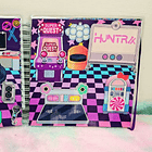 Huntrix Guerrreras K-Pop y Saja Boys Libro Interactivo de 10 paginas piezas con velcro 8