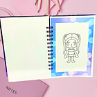 Huntrix Guerreras K-POP Libro para colorear y recortar 32 hojas Interactivo 5