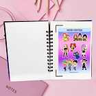 Huntrix Guerreras K-POP Libro para colorear y recortar 32 hojas Interactivo 3