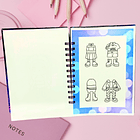 Huntrix Guerreras K-POP Libro para colorear y recortar 32 hojas Interactivo 7