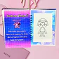 Huntrix Guerreras K-POP Libro para colorear y recortar 32 hojas Interactivo - Miniatura 4