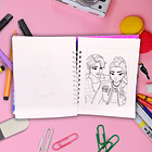 Huntrix Guerreras K-POP Libro para colorear 78 hojas 6