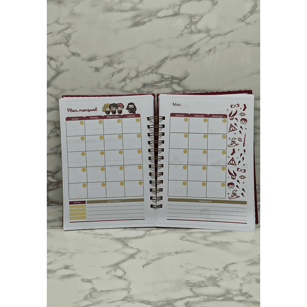 Harry Potter 2026 Planner kawai 100 hojas  3
