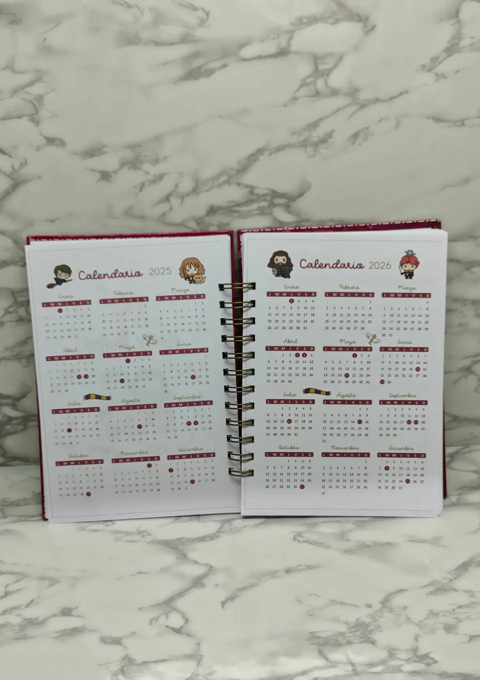 Harry Potter 2026 Planner kawai 100 hojas  5