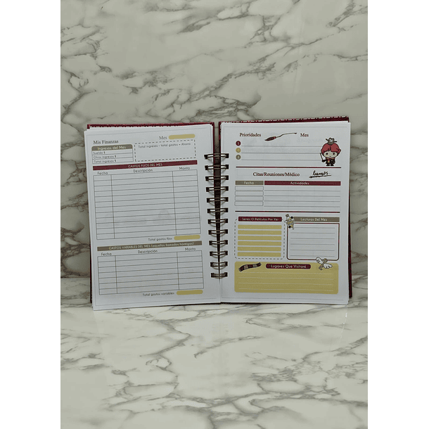 Harry Potter 2026 Planner kawai 100 hojas  11