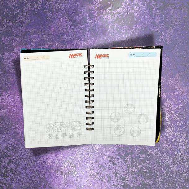 Magic the Gathering Cuaderno 100 hojas cuadros 3