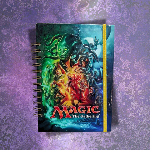 Magic the Gathering Cuaderno 100 hojas cuadros