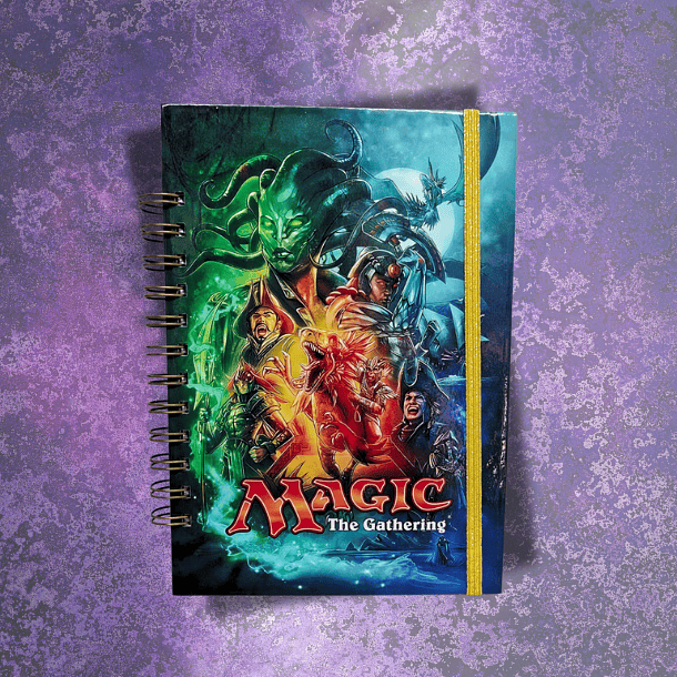 Magic the Gathering Cuaderno 100 hojas cuadros 1