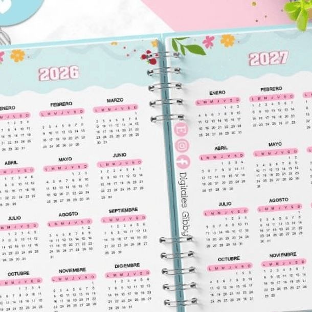 Planner Florecer es un proceso de 200 hojas tamaño a5 2