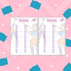 K-pop Demon Huntrix Gerreras Kpop Diario de vida con candado 100 hojas 3