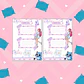 K-pop Demon Huntrix Gerreras Kpop Diario de vida con candado 100 hojas - Miniatura 5