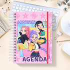 Huntrix Guerreras K-POP Agenda Fechada 2026 de 100 hojas 1