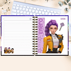 Huntrix Guerreras K-POP Agenda Fechada 2026 de 100 hojas 2