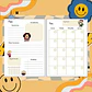 MAFALDA Planner sin fecha 2026 de 100 HOJAS Blu# - Miniatura 5