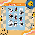 MAFALDA Planner sin fecha 2026 de 100 HOJAS Blu# 8