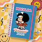 MAFALDA Planner sin fecha 2026 de 100 HOJAS Blu# - Miniatura 1