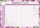 Horarios Escolares Imantados con diseños variados  - Miniatura 3