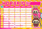 Horarios Escolares Imantados con diseños variados  - Miniatura 5