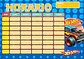 Horarios Escolares Imantados con diseños variados  - Miniatura 8