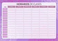 Horarios Escolares Imantados con diseños variados  - Miniatura 14