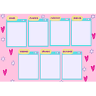 Planner Semanal Laminado imantado a4  2