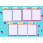 Planner Semanal Laminado imantado a4  4